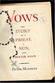 Cover of: Vows | Peter Manseau