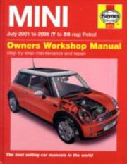 Cover of: Mini Petrol Service Repair Manual 2001 To 2006