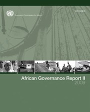 Cover of: African Governance Report Ii 2009