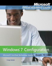 Cover of: Windows 7 Configuration Exam 70680