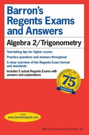 Cover of: Algebra 2trigonometry