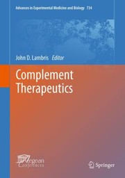 Cover of: Complement Therapeutics by 