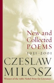 Cover of: New And Collected Poems 19312001