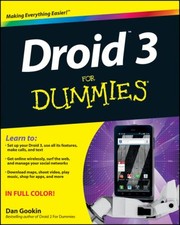 Droid 3 For Dummies by Dan Gookin