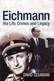 Cover of: Eichmann by David Cesarani