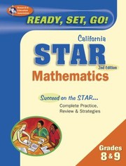 Cover of: California Star Mathematics Grades 8 9