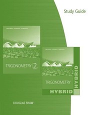 Cover of: Trigonometry And Trigonometry Hybrid