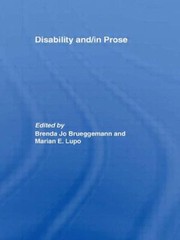 Cover of: Disability Andin Prose