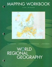 Cover of: Mapping Workbook for World Regional Geography 9th Edition