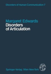 Cover of: Disorders Of Articulation Aspects Of Dysarthria And Verbal Dyspraxia