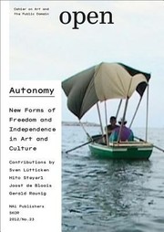 Cover of: Autonomy New Forms Of Freedom And Independence In Art And Culture