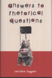 Cover of: Answers To Rhetorical Questions