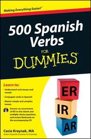Cover of: 500 Spanish Verbs For Dummies