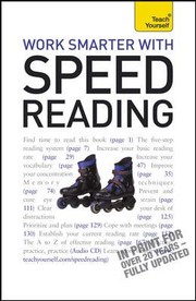 Cover of: Work Smarter With Speed Reading by Tina Konstant