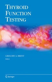 Cover of: Thyroid Function Testing by 