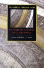 Cover of: The Cambridge Companion To The Twentiethcentury English Novel