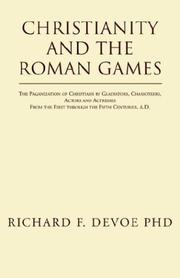 Cover of: Christianity and the Roman Games