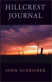 Cover of: Hillcrest Journal