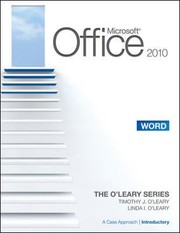 Cover of: Microsoft Office Word 2010 A Case Approach Introductory