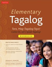 Cover of: Elementary Tagalog Workbook by 