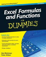 Cover of: Excel Formulas And Functions For Dummies