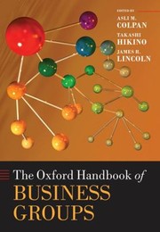 Cover of: The Oxford Handbook Of Business Groups by 