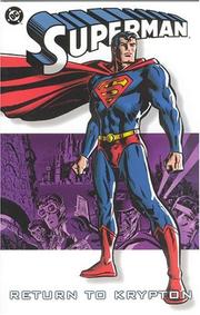 Cover of: Superman: return to Krypton