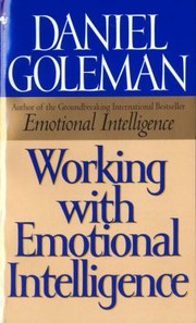 Cover of: Working With Emotional Intelligence