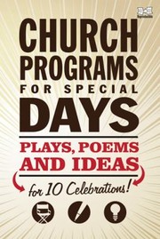 Cover of: Church Programs For Special Days