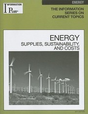 Cover of: Energy Supplies Sustainability And Costs by 