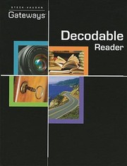 Cover of: Gateways Student Decodable Book Grade 1