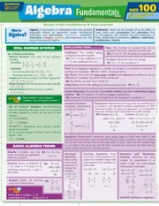 Cover of: Algebra Fundamentals Quizzer