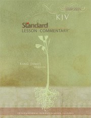 Cover of: KJV Standard Lesson Commentary
            
                Standard Lesson Commentary KJV Hardcover