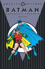 Cover of: Batman archives by Bob Kane