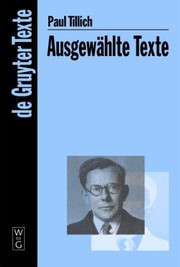 Cover of: Ausgewhlte Texte