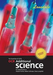 Cover of: The Essentials Of Gcse Ocr Additional Science For Specification B by 