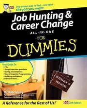 Cover of: Jobhunting And Career Change Allinone For Dummies