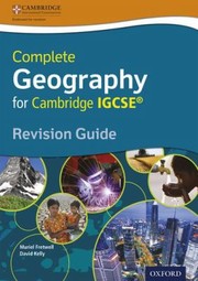 Cover of: Geography Igcse Revision Guide