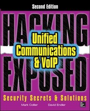 Cover of: Unified Communications Voip Security Secrets Solutions