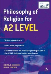 Cover of: Philosophy Of Religion For A2 Level