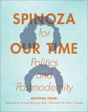 Cover of: Spinoza For Our Time Politics And Postmodernity