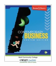 Cover of: Contemporary Business 13th Edition with Audio Chapters CD  Chapter  Cont Case Videos DVD by 