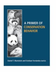 Cover of: A Primer Of Conservation Behavior