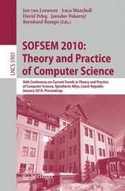 Cover of: Theory And Practice Of Computer Science Proceedings