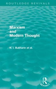 Cover of: Marxism And Modern Thought