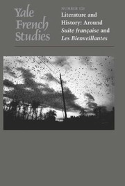 Cover of: Yale French Studies 121