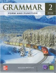 Cover of: Grammar Form and Function Level 2 Student Book with EWorkbook
