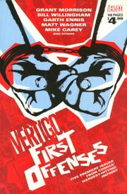 Cover of: Vertigo: First Offenses (DC Comics Vertigo)