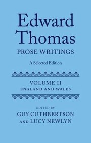 Cover of: Prose Writings A Selected Edition