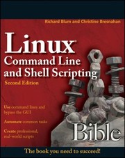 Cover of: Linux Command Line And Shell Scripting Bible